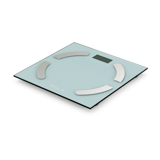 Pametna vaga TESLA BS301WX, 180 kg, aplikacija OKOK, staklo, bijela