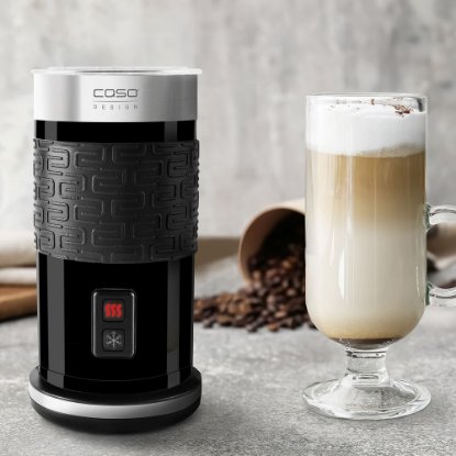 Pjenilica za mlijeko CASO DESIGN Fomini Crema, 435W, 200 ml, crna