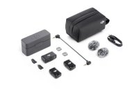 Mikrofon DJI Mic 2 (2 TX + 1 RX + Charging Case), bežični, crni