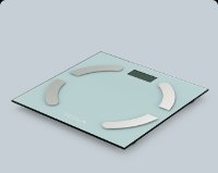 Pametna vaga TESLA BS301WX, 180 kg, aplikacija OKOK, staklo, bijela