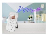 Monitor za bebe LIONELO BabyLine 5.1, 2x kamera, 8 uspavanki, domet do 300m