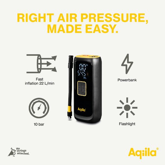 Pumpa AQIILA Airbird C4, crna