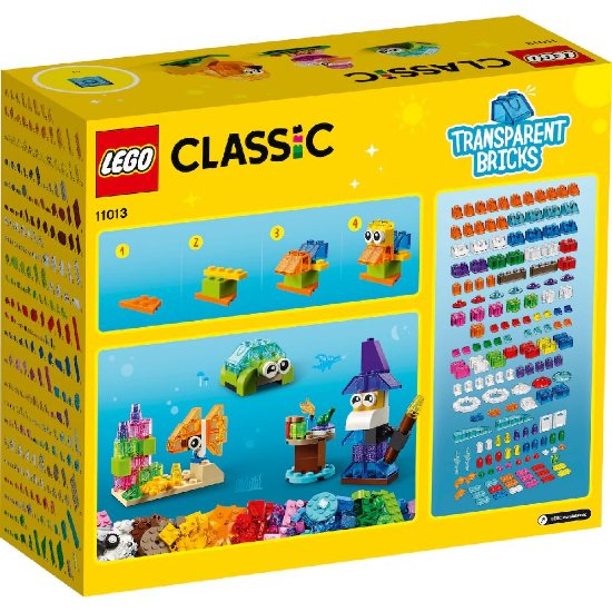 LEGO CLASSIC Kreativne prozirne kocke