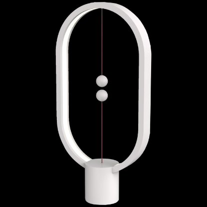 Stolna svjetiljka HOME DH0040WT/HBLEUB, LED, leteći prekidač, bijela