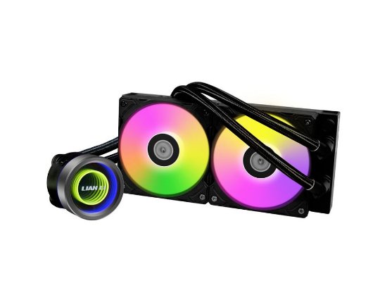 Vodeno hlađenje LIAN LI GALAHAD II Trinity 240, ARGB, CPU hlađenje, za Intel i AMD, crno