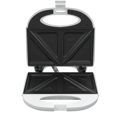 Toster TESLA SM100W, preklopni, za sendviče, 750 W, 205 C, bijeli
