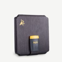 Mobilni USB punjač AQIILA Sunbird P21, 20W, USB-C, solarni, sivi