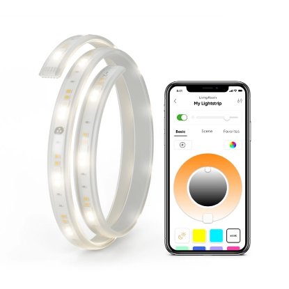 Produžetak za LED fleksibilnu traku NANOLEAF, 1m, 1600Lm, 30W, 2700K-6500K, 120V-240V, bijela