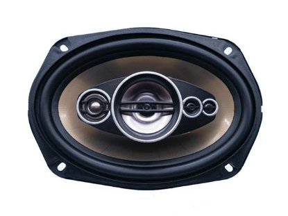 Auto zvučnici AKAI ASC-696 set, 5 sistemski, 250W, 150x230mm, piezo, crni