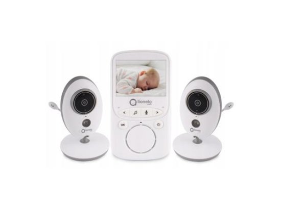 Monitor za bebe LIONELO BabyLine 5.1, 2x kamera, 8 uspavanki, domet do 300m