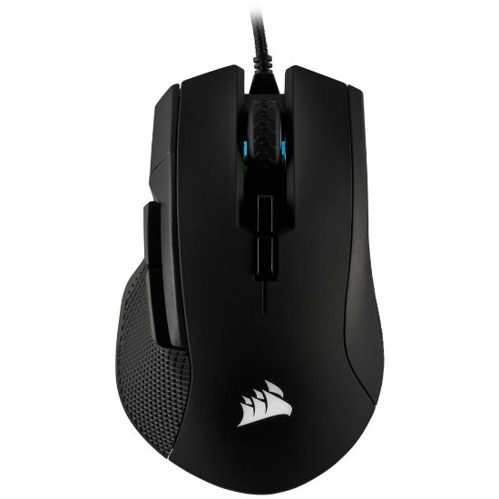 Miš CORSAIR Ironclaw RGB Gaming, bežični, optički, 18000 dpi, crni, USB