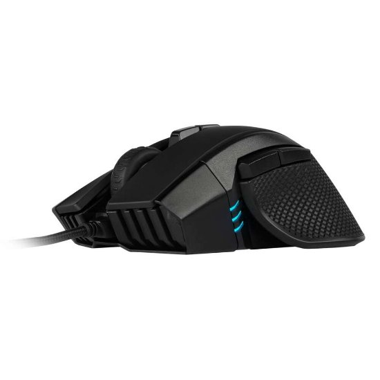 Miš CORSAIR Ironclaw RGB Gaming, bežični, optički, 18000 dpi, crni, USB