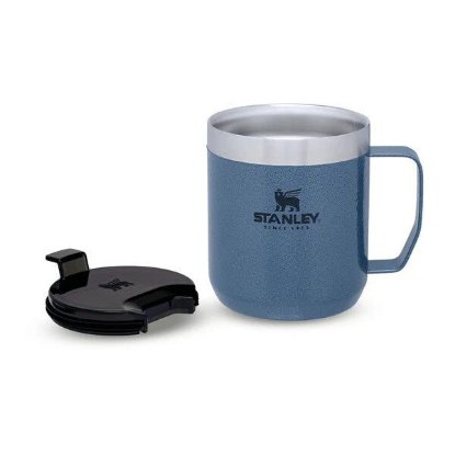 Šalica STANLEY Classic Legendary Camp Mug, 0.35l, modra