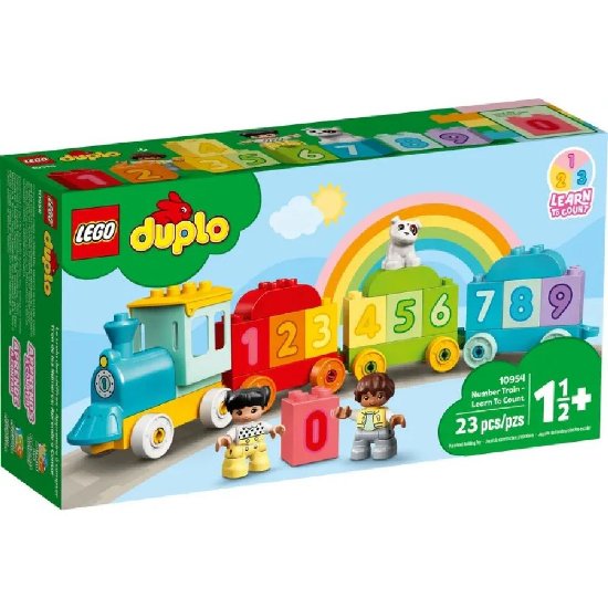 LEGO DUPLO vlakić s brojevima – naučimo se brojati