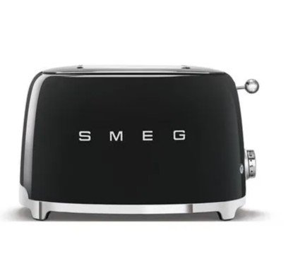 Toster SMEG TSF01BLEU, 950 W, 2 utora, crni