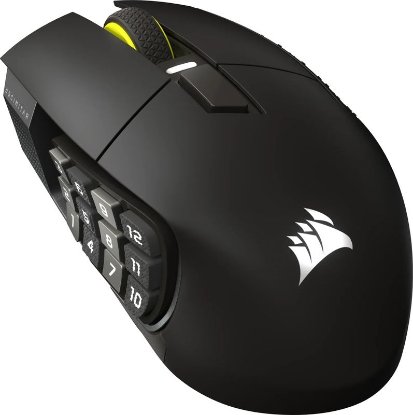 Miš CORSAIR Scimitar Elite Wireless, optički, bežični, 33000dpi, crni