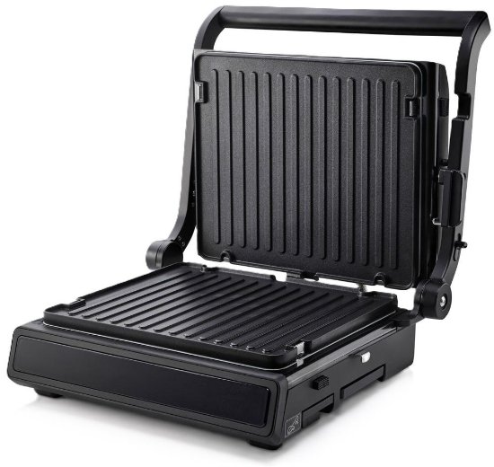 Roštilj električni HISENSE HCG1600DBT, 1600 W, termometar, crni