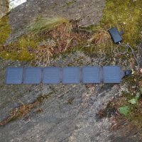 Mobilni USB punjač AQIILA Sunbird P21, 20W, USB-C, solarni, sivi