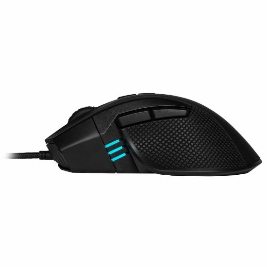Miš CORSAIR Ironclaw RGB Gaming, bežični, optički, 18000 dpi, crni, USB