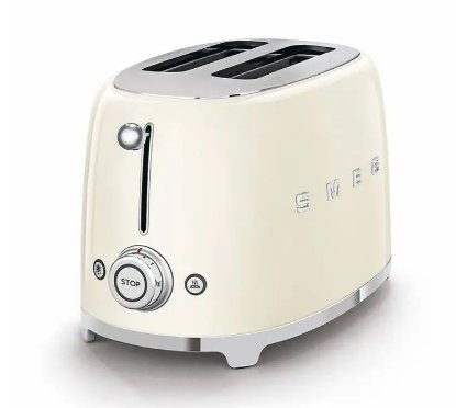 Toster SMEG TSF01CREU, 950 W, 2 utora, bež