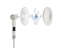 Ventilator SOLIS SOL 97060, stojeći, 65 W, 40 cm, 360°, bijeli