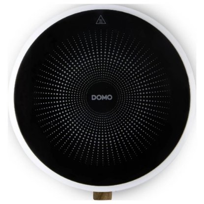 Prijenosna indukcijska ploča DOMO DO30112IP, 2000 W, 22 cm, okrugla, crna