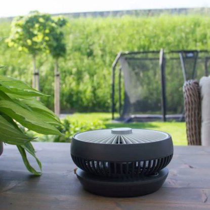 Ventilator SOLIS SOL 97001, prijenosni, sklopivi, USB, 5 W, 19 cm, sivi