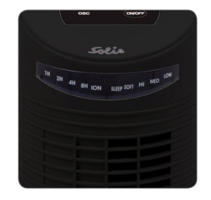 Ventilator SOLIS SOL 97097, stupni, 35 W, O 16 cm, crni