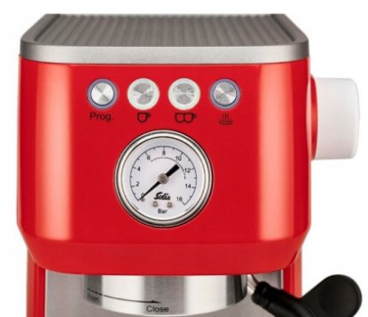 Aparat za kavu SOLIS SOL 98019 Barista Perfetta Plus, crvena