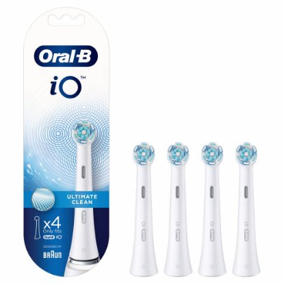 Zamjenske glave četkice za zube ORAL-B iO Ultimate Clean White 4ct