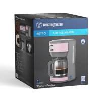 Aparat za kavu WESTINGHOUSE Retro Pink WKCMR621PK, 1000W, rozi