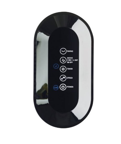 Ventilator SOLIS SOL 97050, stupni, 50 W, 24 o cm, crni