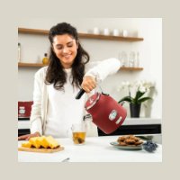 Kuhalo za vodu WESTINGHOUSE Retro, 2200W, 1,7l, crveno