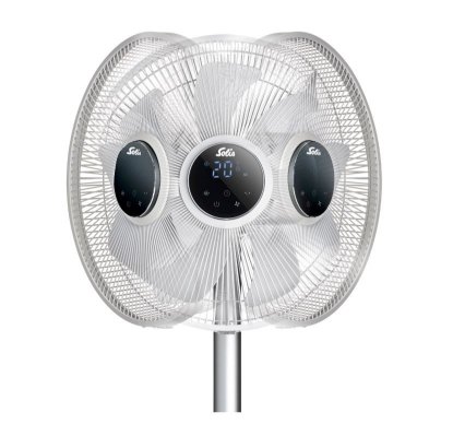 Ventilator SOLIS SOL 97067, stojeći, 25 W, 36 cm, bijeli