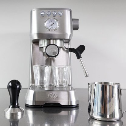 Aparat za kavu SOLIS Perfetta Plus SOL 98081, 1700W, srebrni