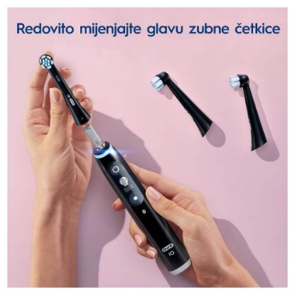 Zamjenske glave četkice za zube ORAL-B iO Gentile Care Black 4 kom