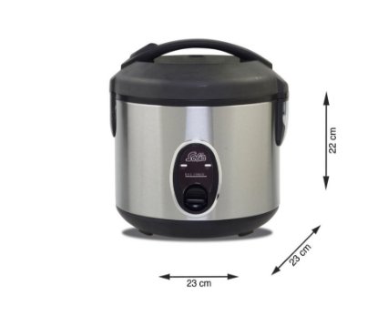 Kuhalo za rižu SOLIS SOL 97808, 370 W, 0,8 l, inox
