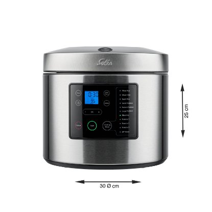 Kuhalo za rižu i krumpir SOLIS SOL 97900, 860 W, 30 cm, inox