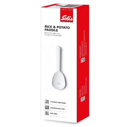 Kuhača za rižu i krumpir SOLIS SOL 70058, 23 cm, bijela