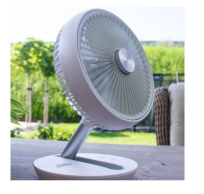 Ventilator SOLIS SOL 97000, prijenosni, sklopivii, USB, 5 W, 19 cm, bijeli