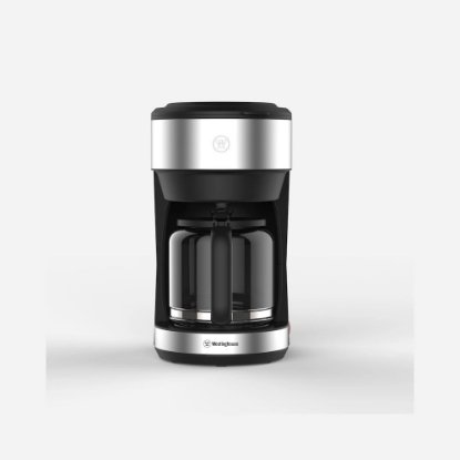 Aparat za kavu WESTINGHOUSE Basic, 1000 W, filter kava, do 10 šalica, 1,25l, sivi