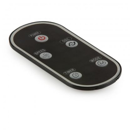 Ventilator DOMO DO8127, stupni, 45 W, 107 cm, daljinski, crno-srebrni