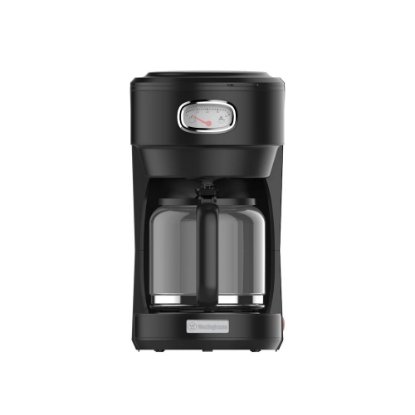 Aparat za kavu WESTINGHOUSE Retro, 1000 W, filter kava, do 10 šalica, 1,25l, crni