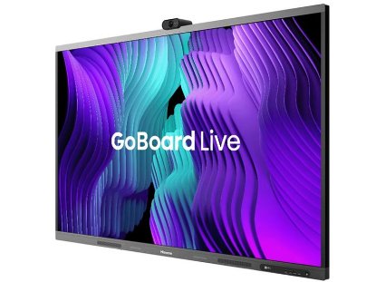 Interaktivna ploča HISENSE GoBoard Live 65MR6DE, 65", 4K, integrirana kamera, 20 Points Touch, crna