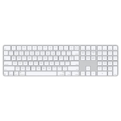 Tipkovnica Apple Magic Keyboard (2024), HR znakovi, BT, bijele tipke, mxk73cr/a, bijela