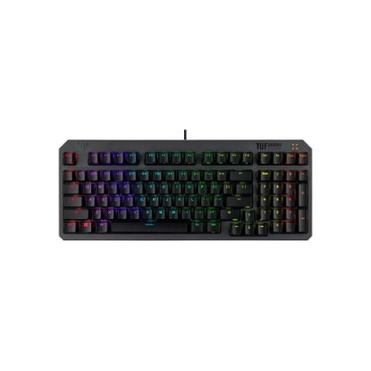 Tipkovnica ASUS TUF Gaming K3 Gen II, RGB, mehanička, optički switch, US Layout, crna, USB