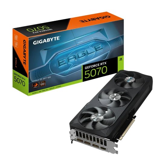 Grafička kartica GIGABYTE GeForce RTX 5070 Eagle OC SFF 12G, 12GB GDDR7