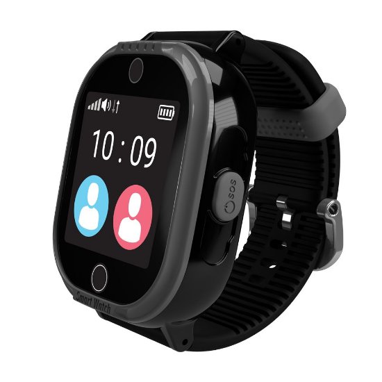 Dječji pametni sat MYKI 4 Lite, praćenje lokacije, primanje i slanje poziva, slanje SMS-a, crni