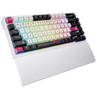 Tipkovnica ASUS ROG Azoth X, RGB, mehanička, ROG NX switch, bežična, US Layout, crno-bijela, USB