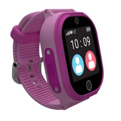 Dječji pametni sat MYKI 4 Lite, praćenje lokacije, primanje i slanje poziva, slanje SMS-a, rozi